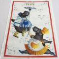 Linen kitchen towel "Figaro" Tessitura Toscana Telerie